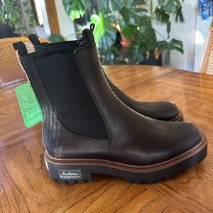 Sam Edelman Womens Laguna- Lug-Sole Chelsea Booties